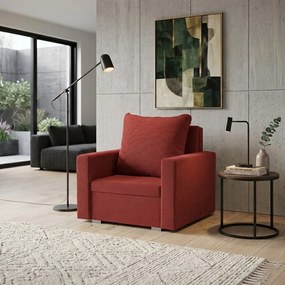 DIZY fotel ágyfunkcióval Piros