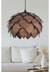 Csillár zsinóron 1xE27/40W/230V barna