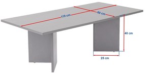 Dohányzóasztal Sabin - Walnut