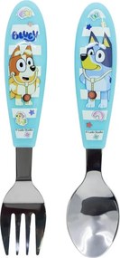 Bluey Yummy fém ergo evőeszköz készlet - 2 darabos