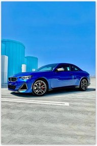 Fotótapéták 169x254 Kék Bmw Autó