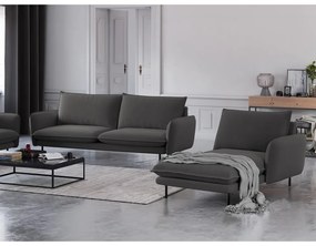 Vienna sötétszürke heverő, jobb oldali - Cosmopolitan Design