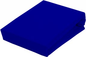 Aga lepedő Jersey 90x200 cm Lepedő színe: Sötétkék