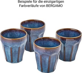 BERGAMO kávés bögre 250ml, kék