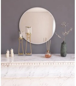 Fali tükör OZZE átm. 60 cm fehér