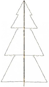 300 LED-es beltéri/kültéri kúp alakú karácsonyfa 120 x 220 cm