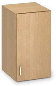 Beépített keskeny szekrény ProOffice 40 x 47 x 71,7 cm, jobb, bükkfa