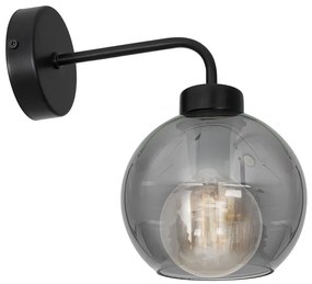 Milagro Fali lámpa SOFIA 1xE27/60W/230V fekete MI1240