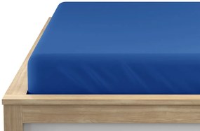 Jersey sötétkék lepedő EXCLUSIVE 180x200 cm