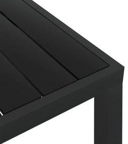 vidaXL 5 részes szürke polyrattan kerti étkezőgarnitúra párnákkal