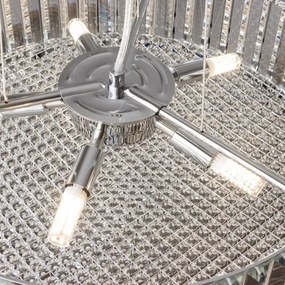 Brilagi - LED Kristály csillár zsinóron GLAMOUR 5xG9/42W/230V