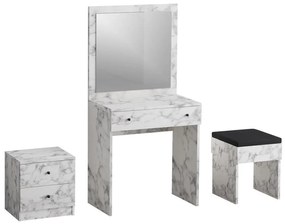 Fésülködő asztal Nice - Carrara Marble