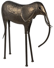 Elefánt modern dekorációs kisszobor figura 86 cm