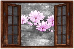 Poszterek 90x60 Magnólia virágok