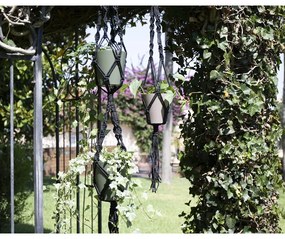 Textil akasztórendszer virágcseréphez ø 13 cm (magasság 120 cm) Macramé – Artevasi