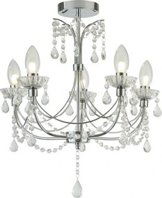 FĂŒrdĆszoba Mennyezeti LĂĄmpa KrĂłm AUTUMN SEARCHLIGHT 9037-5CC