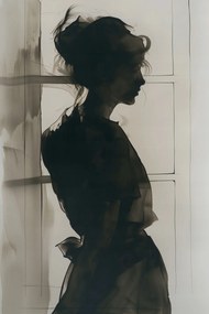 Poszter 40x60cm Vázlat félárnyék