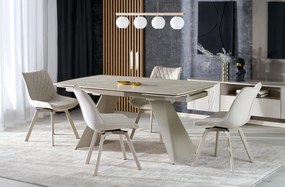 Armani bővíthető étkezőasztal travertin 165-241cm