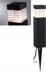 Paulmann kültéri Led oszloplámpa 41 cm, négyzet alakú, IP44, 12V, antracit