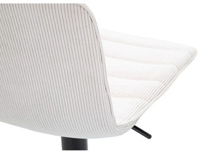 Fehér-fekete állítható magasságú bárszék (ülésmagasság 61 cm) Malia – Mauro Ferretti