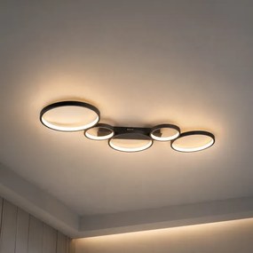 BRILAGI - LED mennyezeti lámpatest ECHO LED/60W/230V 4000K 45x110 cm fekete