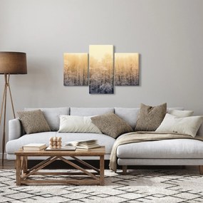 Fagyos erdő képe (90x60 cm)