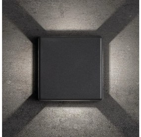 Kanlux 39181 - LED kültéri fali lámpatest REFAZI LED/6W/230V IP54 antracit