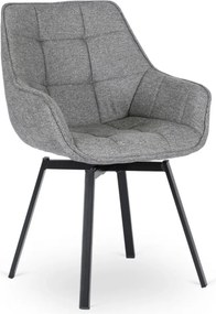 Forgó szék szürke színben. LUNA 2