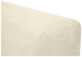 Krémszínű buklé babzsákfotel Plus 100 Lounge – SLOWDOWN