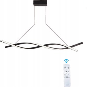 Mennyezeti függőlámpa 24W Led szabályozható fekete