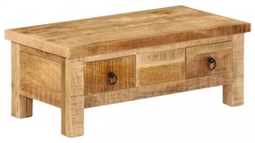 tömör mangófa dohányzóasztal 90 x 45 x 35 cm