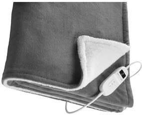 Concept DV7420 - Elektromos melegítő takaró 160W/230V 180x130 cm szürke/fehér