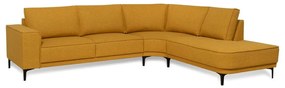 Mustársárga sarokkanapé (jobb oldali) Copenhagen – Scandic
