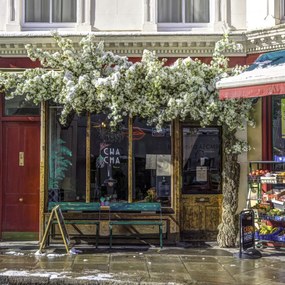 Poszter 60x60cm Maida Vale a hóban 2, Assaf Frank