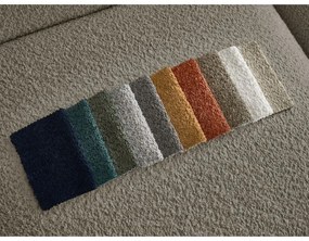 Szürkésbarna buklé kanapé 230 cm Tina – Bobochic Paris