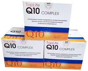 Q10 Koenzim Complex TopLife ampullás 3 dobozos, Legkedvezőbb ár