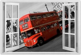 Poszterek 120x80 Piros busz London