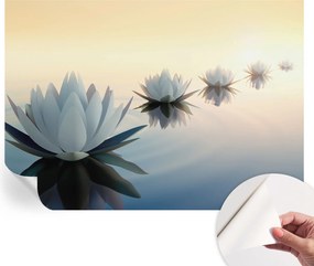 Öntapadós tapéta Fali furnér 3D hatás Nyugodt kilátás 312x219 cm