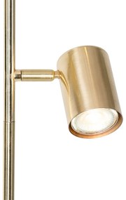 Modern állólámpa réz 3-lámpás - Jeana