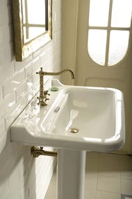 , ANTEA fali csaptelep, felső konzol, króm/arany, 3362