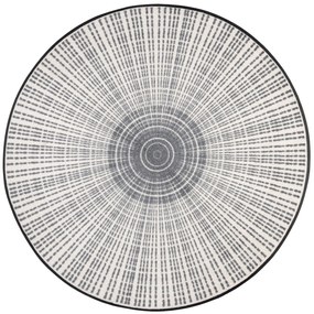 Évgyűrűk, szürke kör alakú  szőnyeg - 115*115 cm (Választható méretek: 115*115 cm)