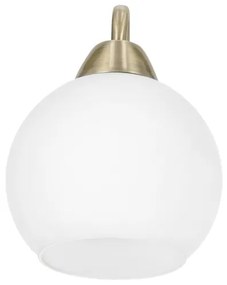 Fali lámpa NESTOR 1xE27/40W/230V sárgaréz