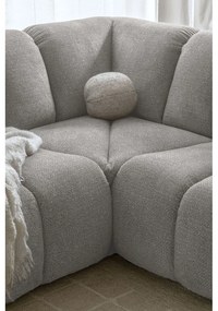 Világosszürke sarokkanapé (jobb oldali-U alakú) Shell – Miuform