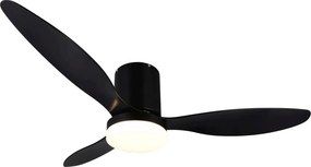 TRIO R64202132 GÖTEBORG Ventilátoros lámpa Fekete LED IP20