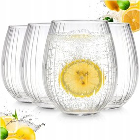 Poharak Csíkok Italtartók Italtartó szett Pohár szett 400 ml