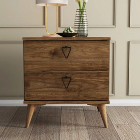 Versa-Ce Walnut éjjeliszekrény