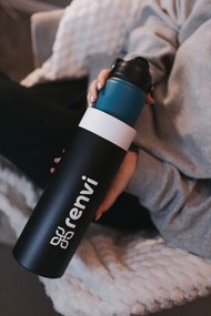 Renvi Termosz Fém Kulacs (710 ML) Púder