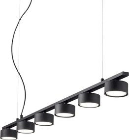 FĂŒggesztĂ©k Fekete MINOR IDEAL LUX 235486