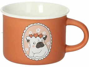 Porcelán bögre szett 4 db-os 150 ml Cani e Gatti – Brandani