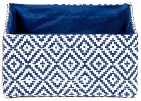 Fürdőszobai textil tárolókosár 23,5x16x12 cm Enzo – Compactor
